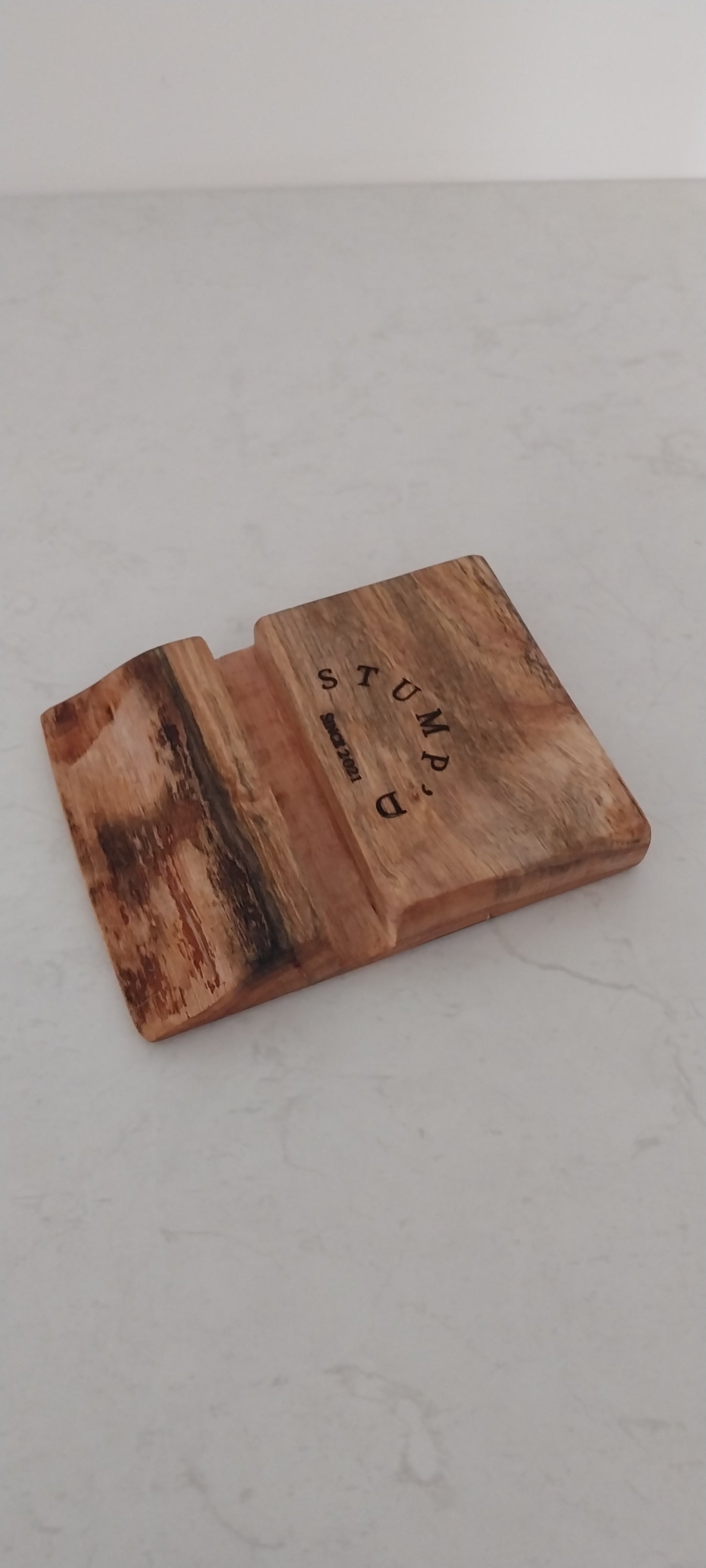 Phone Stand - Tasmanian Blackwood - 1 Live Edge